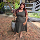 Vestido Aurora Essenziale 100% algodão